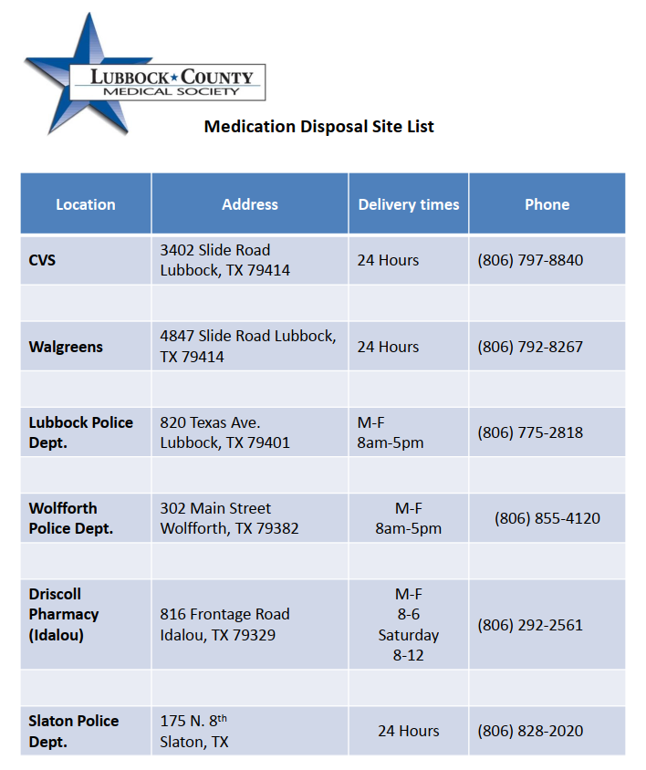 meddisposal